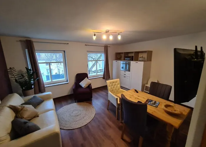 Appartement Urlaub Am Mittelpunkt. Neue Ferienwohung Im Alten Mehlager *